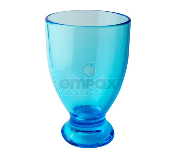 Copa de vidrio Grecia 325 ml azul ag-6500