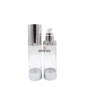 Airless Pump Delux 80ml Plata